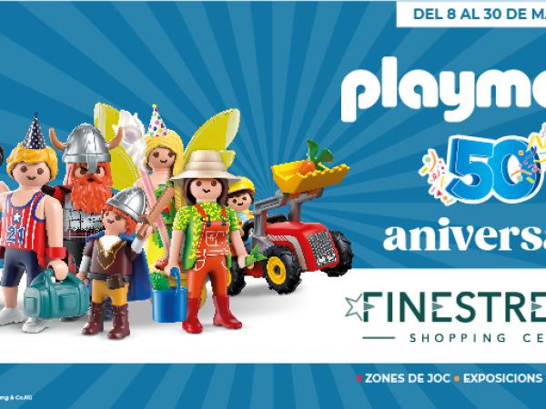 Finestrelles celebra els 50 anys de Playmobil
